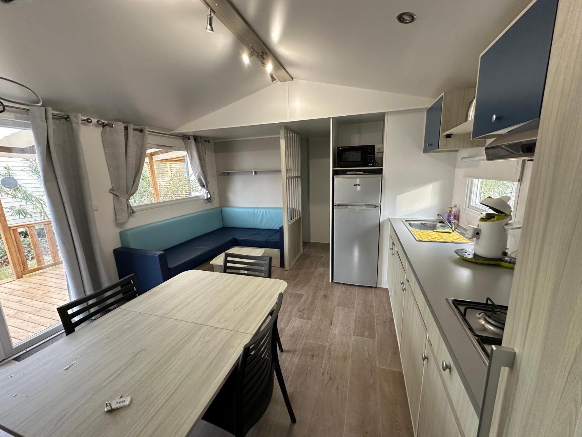 Mobil-Home - Narbonne-Plage - Clim, Tv Extérieur photo
